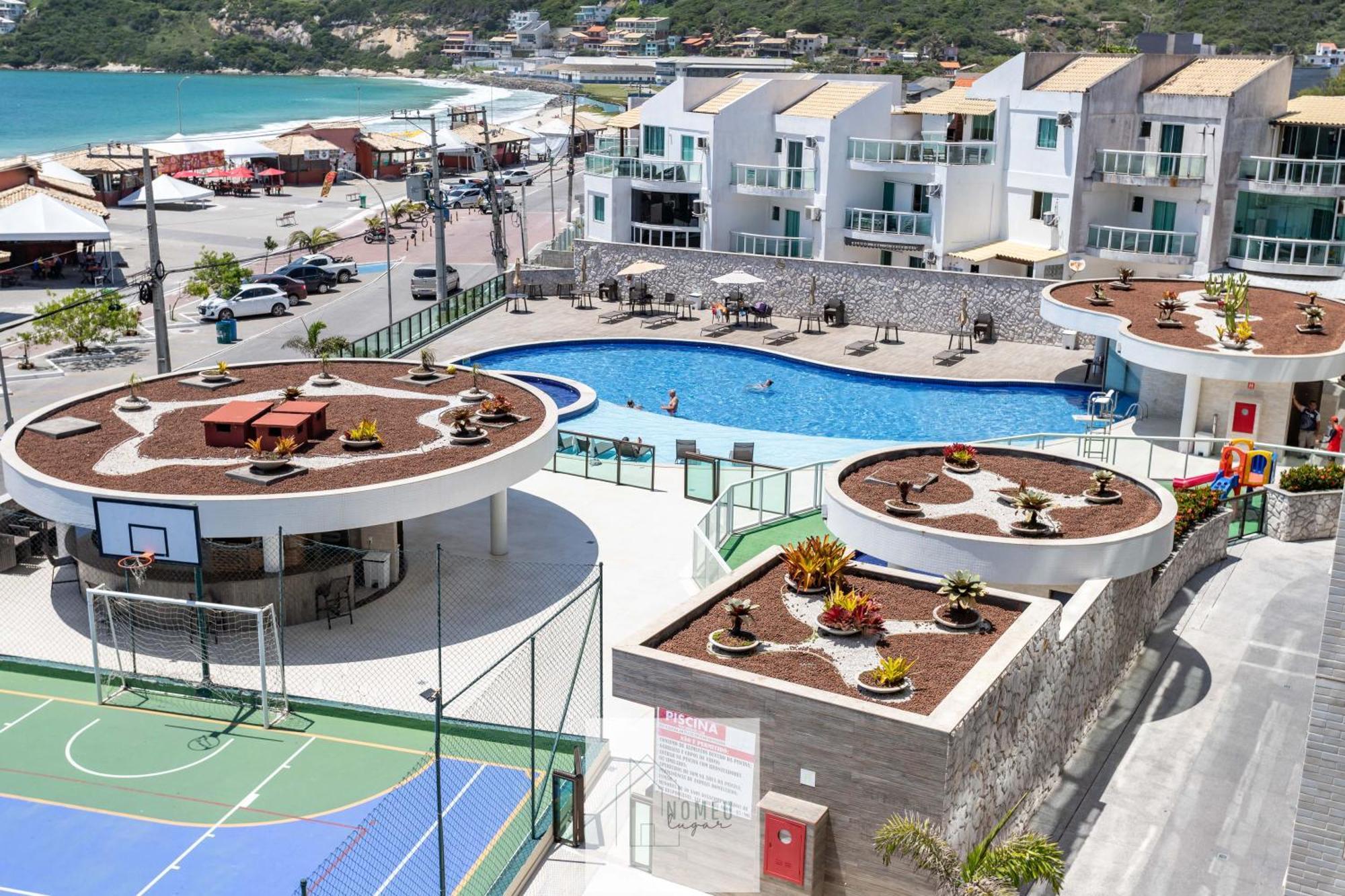 Apartment Dos Anjos Club Condo: 2br, Pool, 24/7 Security *